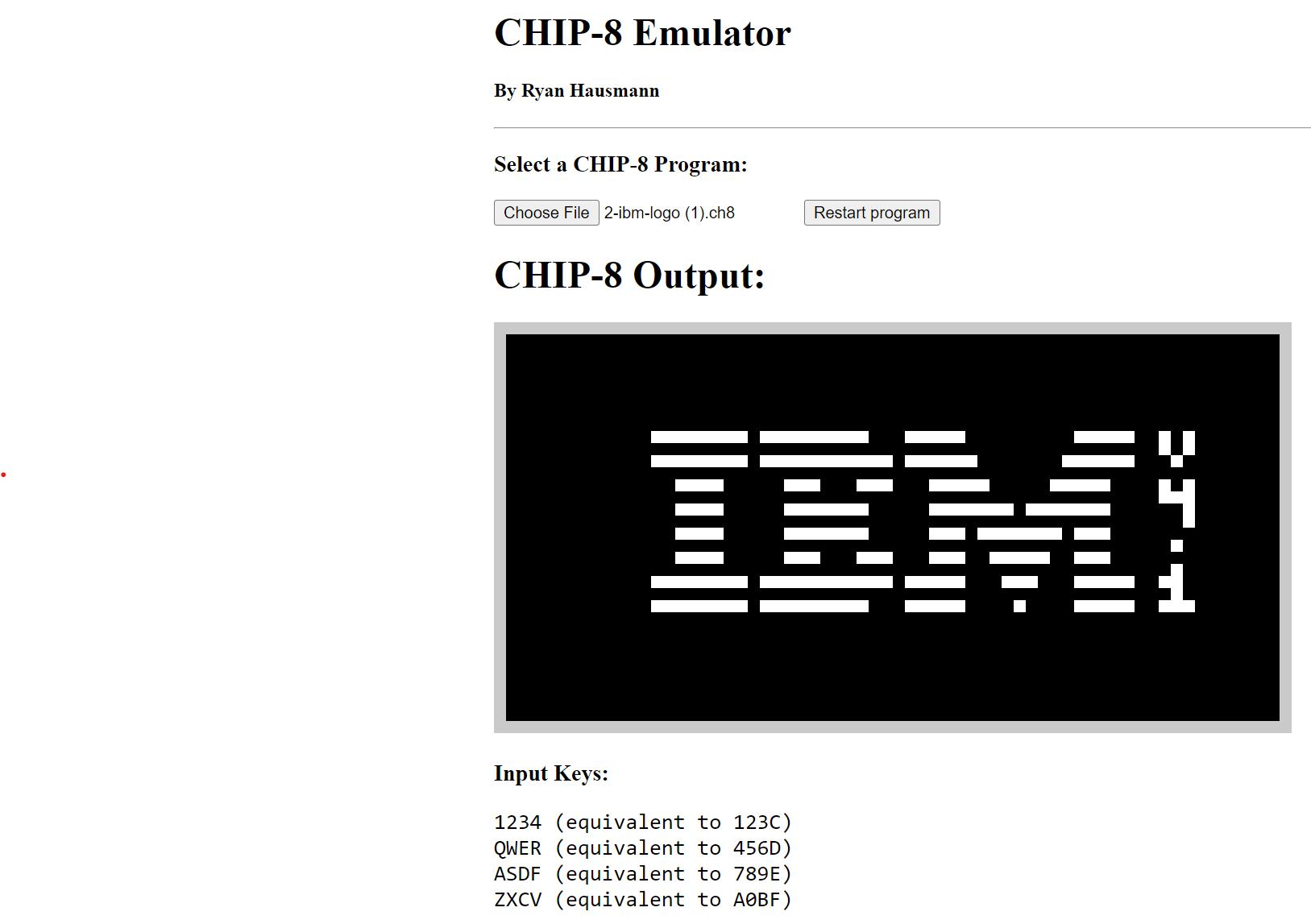 CHIP-8 Emulator